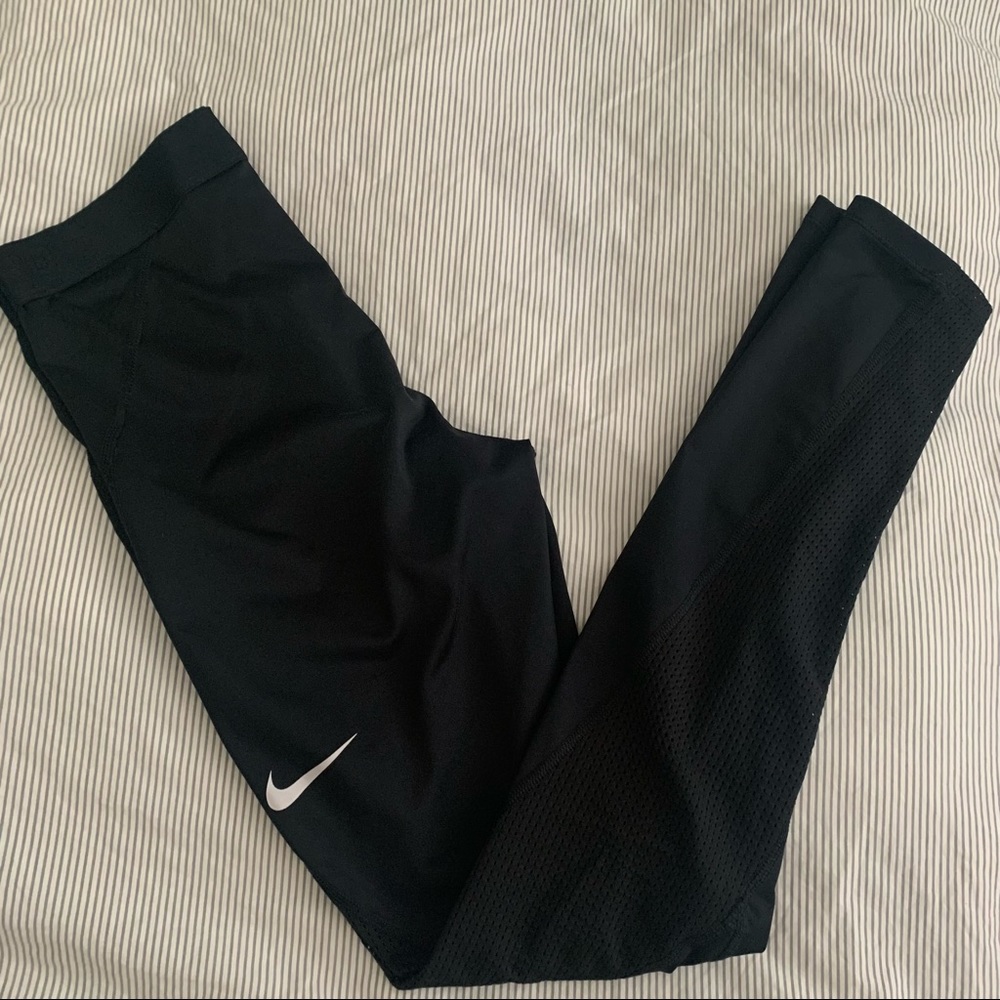 Nike Pro full length leggings size S